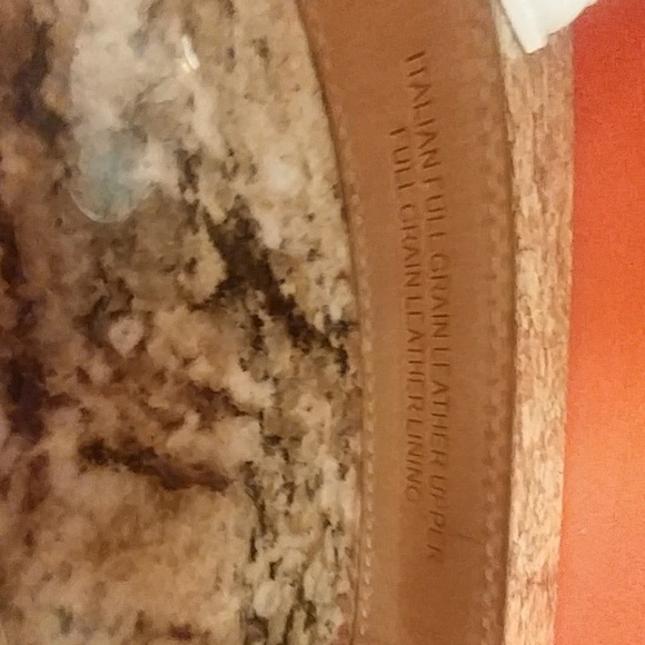 KIRKLAND Leather Belt, Size 34, Brown - Picture 3 of 3